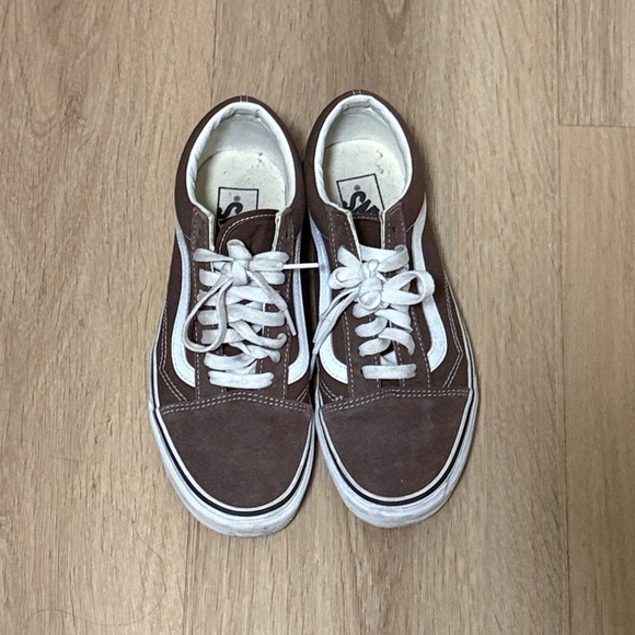 Vans Shoes - Vans Brown and White Sneakers